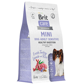 Brit Care Mini Sensitive Healthy Digestion, 400г