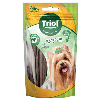 Triol Хворост из говядины для мини-собак, 50г