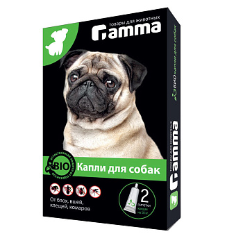 Gamma Капли БИО для собак от внешних паразитов