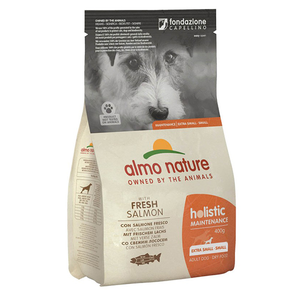 Almo Nature Holistic для собак малых пород с Лососем