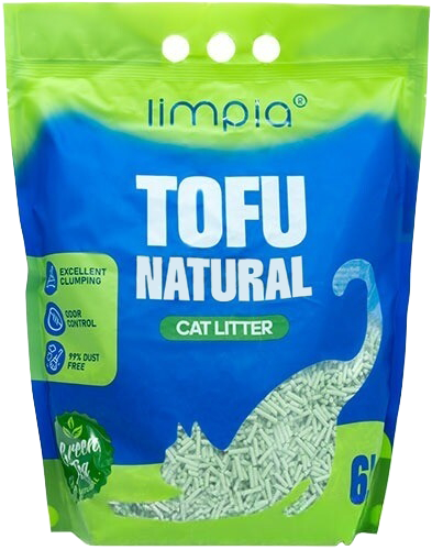 Наполнитель Limpia Tofu Зеленый чай