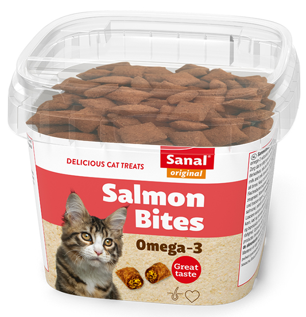 Sanal Подушечки с паштетом из лосося, 75г
