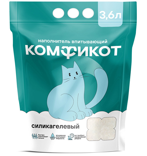 Комфикот Наполнитель силикагелевый
