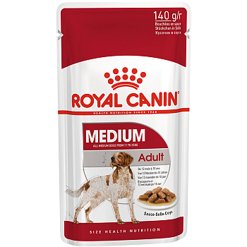 Royal Canin Adult Medium (в соусе), 140г