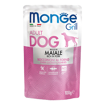 Monge Grill Adult Dog (свинина), 100г