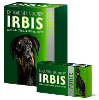 Irbis Forte Биокапли для средних и крупных собак, 1флакон