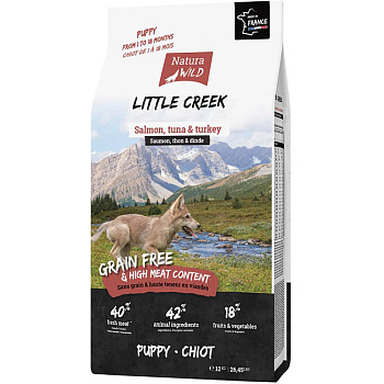 Natura Wild Little Creek (лосось, тунец, индейка), 1кг (развес)
