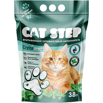 Cat Step Crystal Мята, 3.8л
