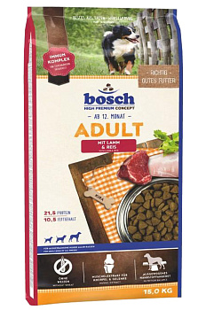 Bosch Adult Medium (ягненок, рис), 1кг (развес)