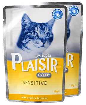 Plaisir Care Intestinal Comfort Кусочки в соусе (курица), 85г