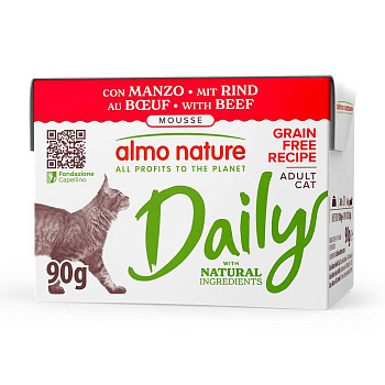 Almo Nature Daily с говядиной, 90г