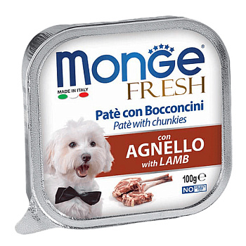 Monge Dog Fresh Lamb (ягненок), 100г