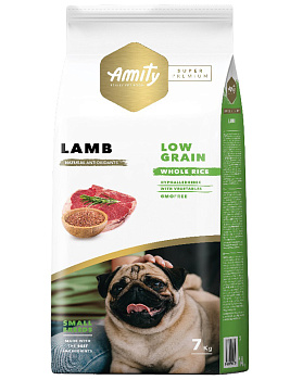 Amity Super Premium Mini Adult (ягненок), 1кг (развес)
