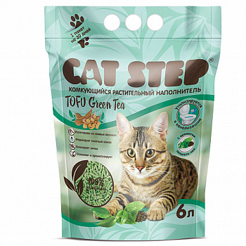 Cat Step Tofu Green Tea, 6л