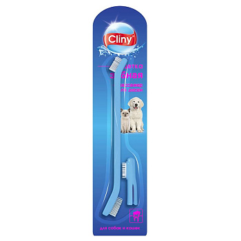 Cliny Зубная щётка+массажёр для дёсен