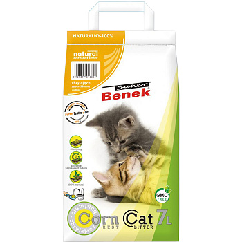Super Benek Corn Cat кукурузный, 7л